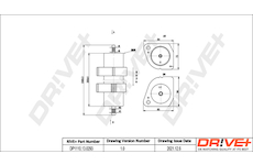 Palivový filtr Dr!ve+ DP1110.13.0293