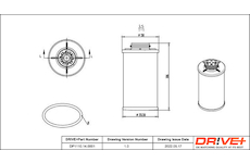 Hydraulický filtr, automatická převodovka Dr!ve+ DP1110.14.0001