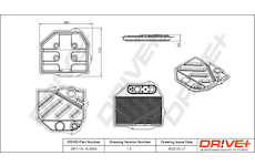 Sada hydraulického filtru, automatická převodovka Dr!ve+ DP1110.14.0005
