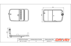 Sada hydraulického filtru, automatická převodovka Dr!ve+ DP1110.14.0017