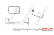 Hydraulický filtr, automatická převodovka Dr!ve+ DP1110.14.0040