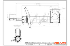 Tlumič pérování Dr!ve+ DP1610.10.0060