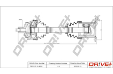 Hnací hřídel Dr!ve+ DP2110.10.0032