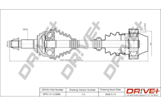 Hnací hřídel Dr!ve+ DP2110.10.0060