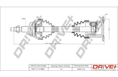 Hnací hřídel Dr!ve+ DP2110.10.0080
