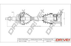 Hnací hřídel Dr!ve+ DP2110.10.0081