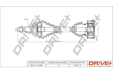 Hnací hřídel Dr!ve+ DP2110.10.0086