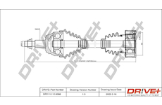 Hnací hřídel Dr!ve+ DP2110.10.0088