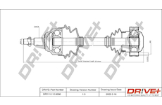 Hnací hřídel Dr!ve+ DP2110.10.0090