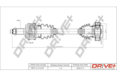 Hnací hřídel Dr!ve+ DP2110.10.0107