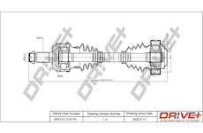 Hnací hřídel Dr!ve+ DP2110.10.0110