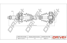 Hnací hřídel Dr!ve+ DP2110.10.0111