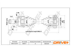 Hnací hřídel Dr!ve+ DP2110.10.0111