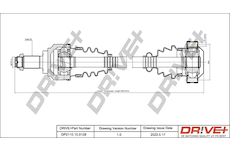Hnací hřídel Dr!ve+ DP2110.10.0128