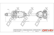 Hnací hřídel Dr!ve+ DP2110.10.0129