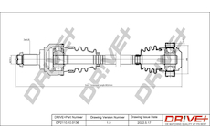 Hnací hřídel Dr!ve+ DP2110.10.0136