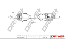 Hnací hřídel Dr!ve+ DP2110.10.0198