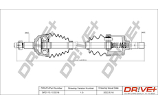 Hnací hřídel Dr!ve+ DP2110.10.0216