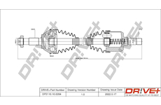 Hnací hřídel Dr!ve+ DP2110.10.0284