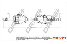 Hnací hřídel Dr!ve+ DP2110.10.0308