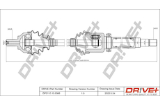 Hnací hřídel Dr!ve+ DP2110.10.0366