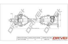 Hnací hřídel Dr!ve+ DP2110.10.0390