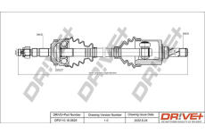 Hnací hřídel Dr!ve+ DP2110.10.0529