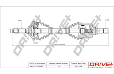 Hnací hřídel Dr!ve+ DP2110.10.0540