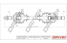 Hnací hřídel Dr!ve+ DP2110.10.0550