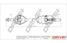 Hnací hřídel Dr!ve+ DP2110.10.0610