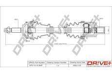 Hnací hřídel Dr!ve+ DP2110.10.0647