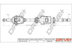 Hnací hřídel Dr!ve+ DP2110.10.0731