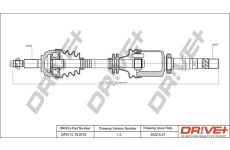 Hnací hřídel Dr!ve+ DP2110.10.0753