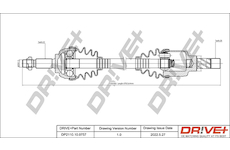 Hnací hřídel Dr!ve+ DP2110.10.0757