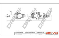 Hnací hřídel Dr!ve+ DP2110.10.0760