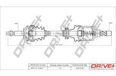 Hnací hřídel Dr!ve+ DP2110.10.0811