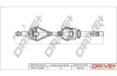 Hnací hřídel Dr!ve+ DP2110.10.0828