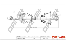 Hnací hřídel Dr!ve+ DP2110.10.0831