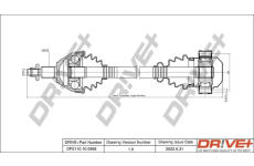 Hnací hřídel Dr!ve+ DP2110.10.0868