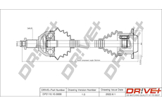 Hnací hřídel Dr!ve+ DP2110.10.0888