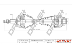 Hnací hřídel Dr!ve+ DP2110.10.0960