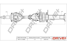 Hnací hřídel Dr!ve+ DP2110.10.0962