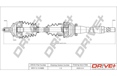 Hnací hřídel Dr!ve+ DP2110.10.0989