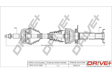 Hnací hřídel Dr!ve+ DP2110.10.1009