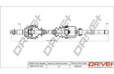 Hnací hřídel Dr!ve+ DP2110.10.1015
