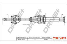 Hnací hřídel Dr!ve+ DP2110.10.1021