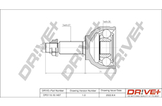 Sada kloubů, hnací hřídel Dr!ve+ DP2110.10.1407