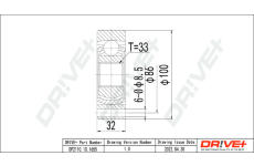 Sada kloubů, hnací hřídel Dr!ve+ DP2110.10.1655