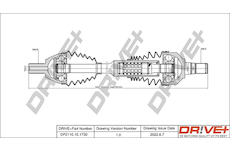 Hnací hřídel Dr!ve+ DP2110.10.1730