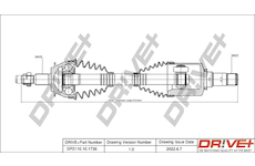 Hnací hřídel Dr!ve+ DP2110.10.1736